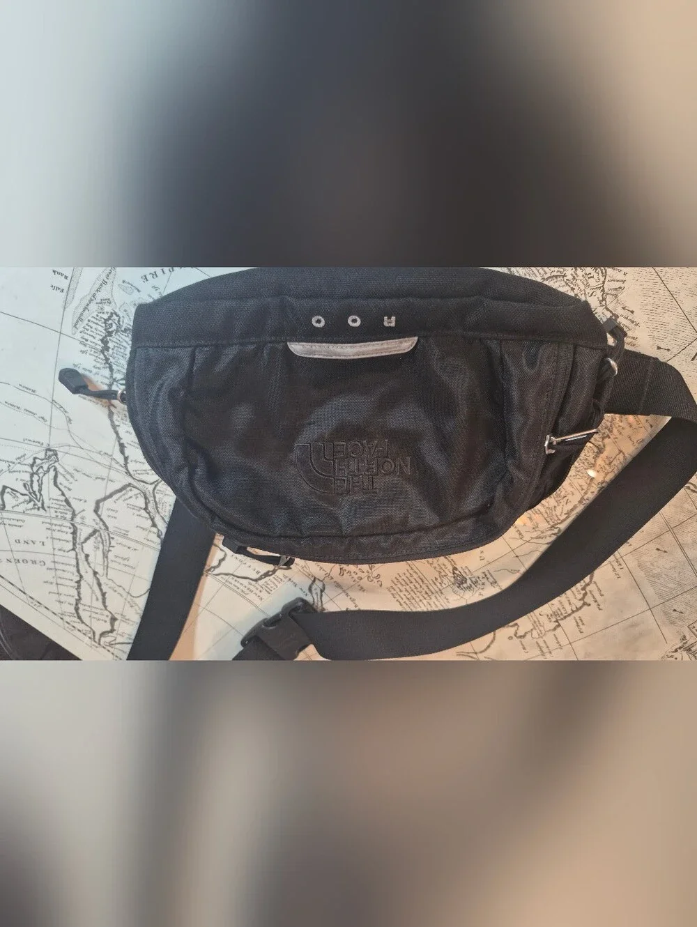 The North Face Black Men's Waist/Belt Bag with Reflective Accent